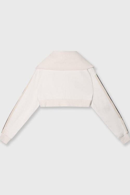 10Days cleansing kit cropped zip cardigan fleece