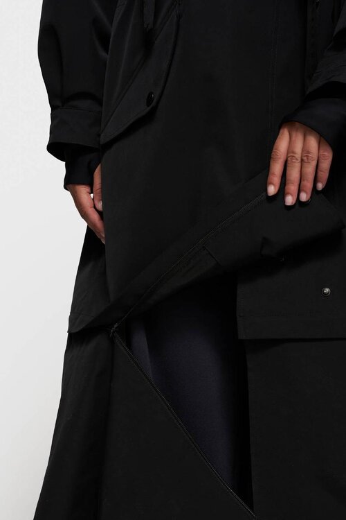 10Days De iconische regenjas in zwart