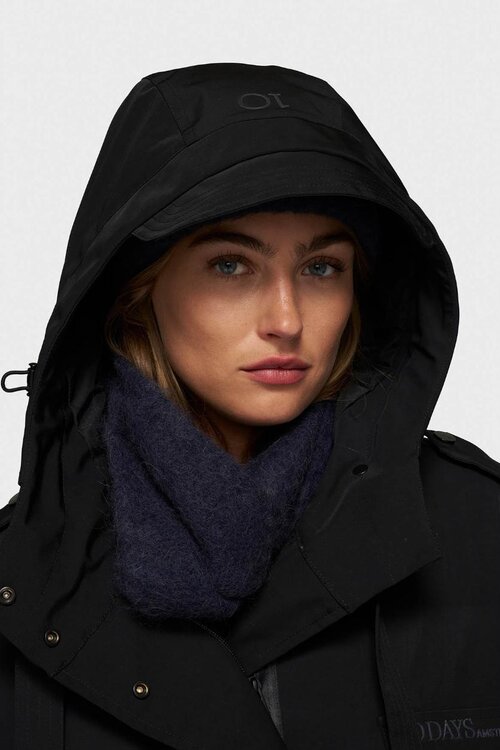 10Days De iconische regenjas in zwart