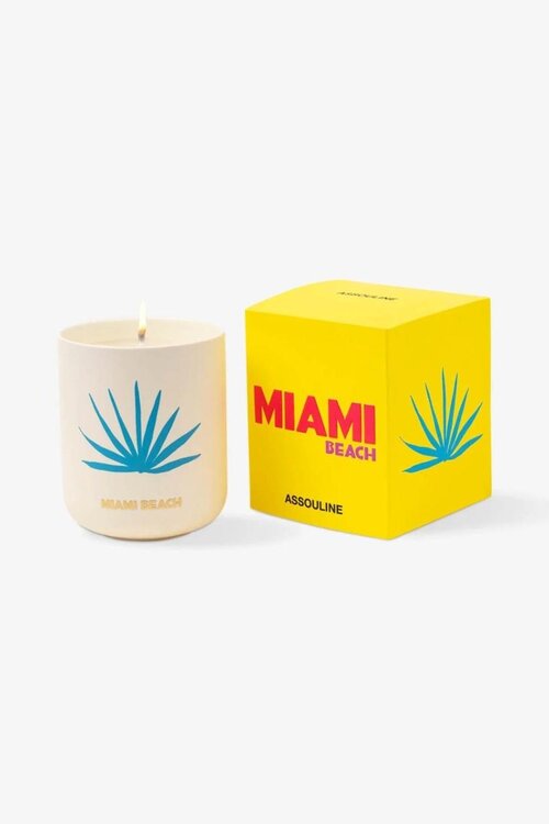 Assouline Miami Beachl Home Candle