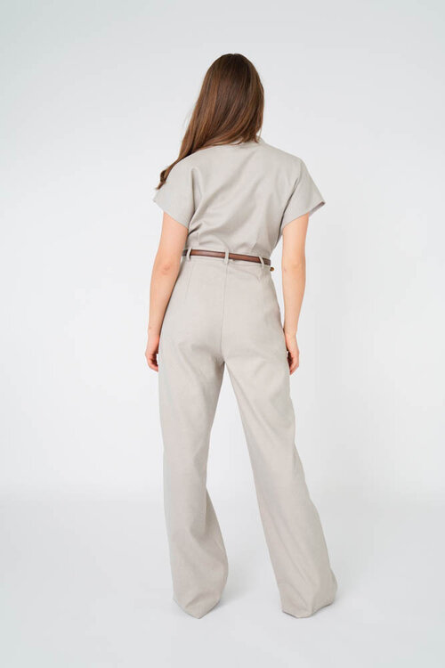 EST'SEVEN Creme Jumpsuit