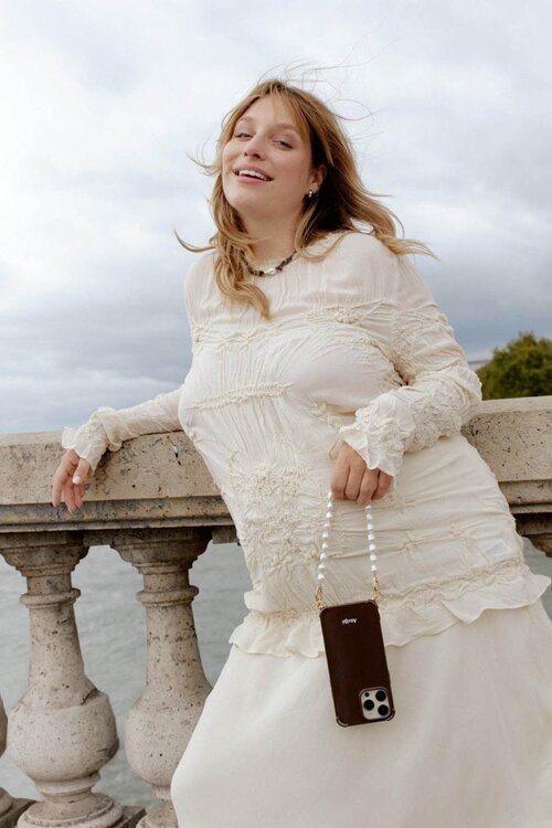 Atelje Wit Short Cords parel