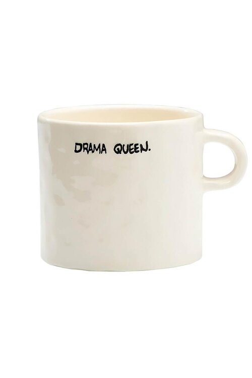 Anna & Nina Witte Drama Queen Mok