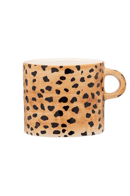 Anna & Nina Leopard Mok in Bruin