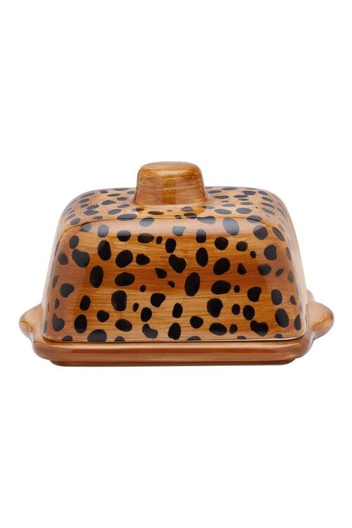 Anna & Nina Leopard Botervloot in Bruin