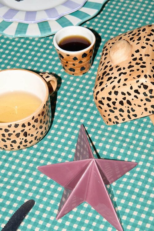 Anna & Nina Leopard Botervloot in Bruin