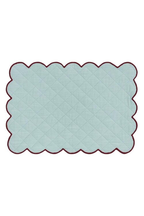 Anna & Nina Frosty Blauw Golvende Placemat