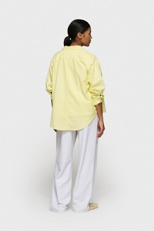 10Days pastel yellow pique shirt