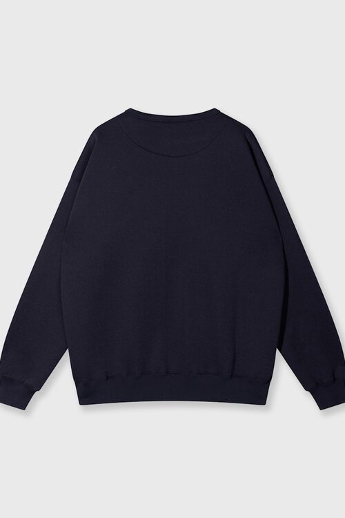 10Days Statement sweater in donker marineblauw