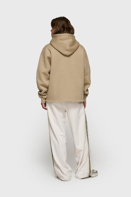 10Days lichte aarde statement logo hoodie