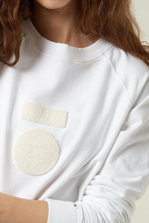10Days White THE CREW NECK SWEATER