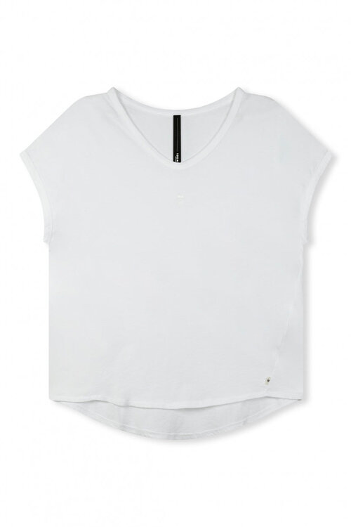 10Days White THE V-NECK TEE