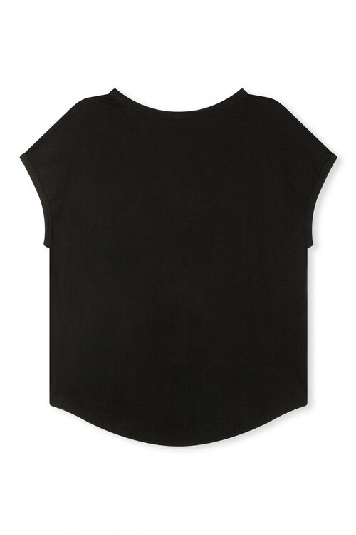 10Days Black THE V-NECK TEE