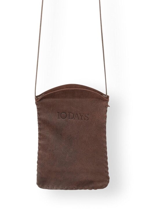 10Days Brown leather pouch