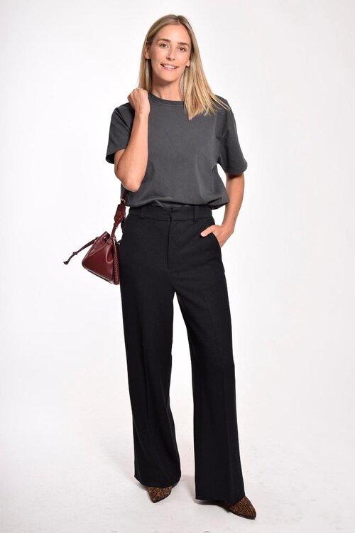 American Vintage Zwart T-shirt