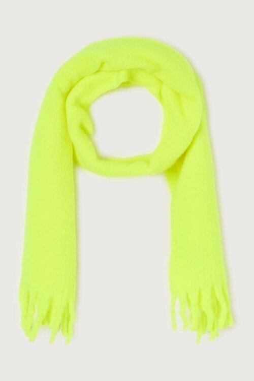 American Vintage Gele Sjaal van Gebreid Materiaal