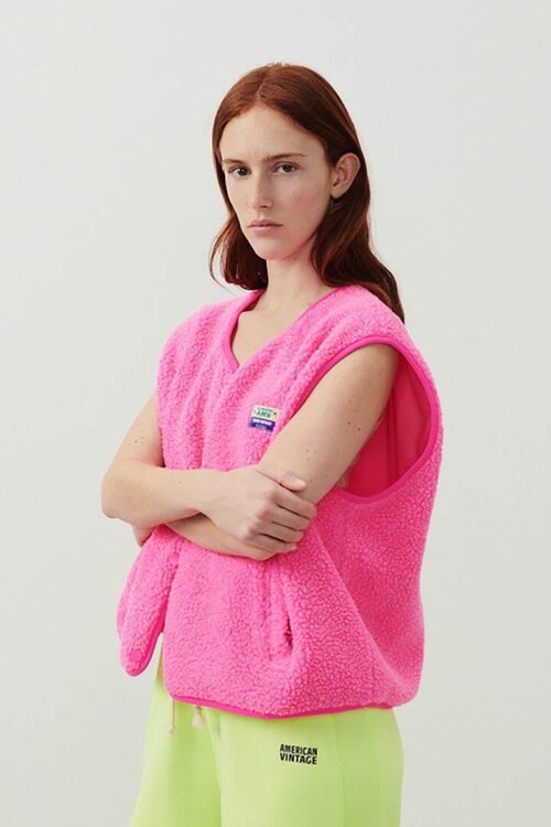 American Vintage Roze Bodywarmer