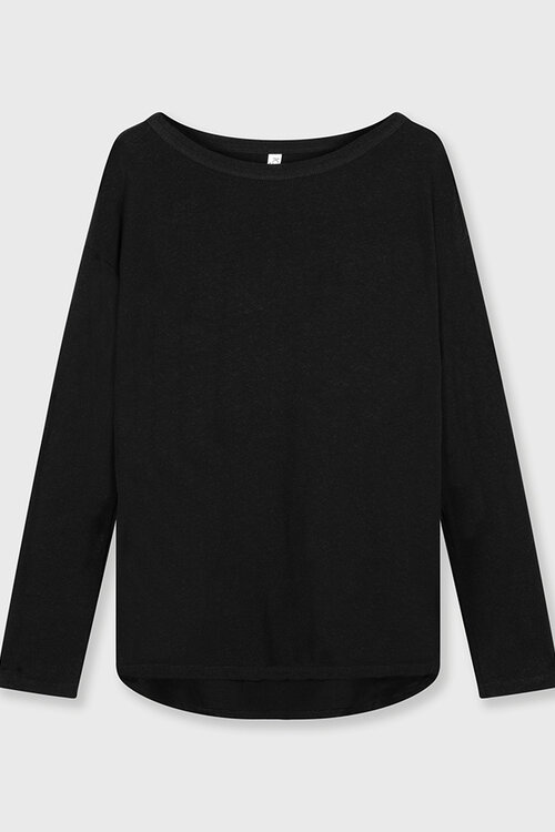 10Days Black THE LONG SLEEVE LINEN
