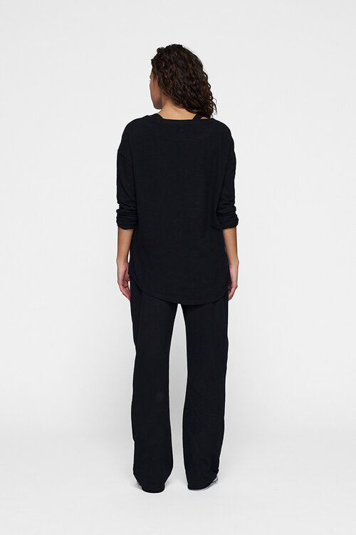 10Days Black THE LONG SLEEVE LINEN