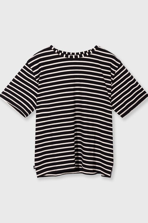 10Days Black/White The tee stripes