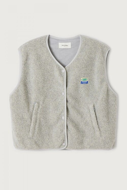American Vintage Licht Grijze Gilet