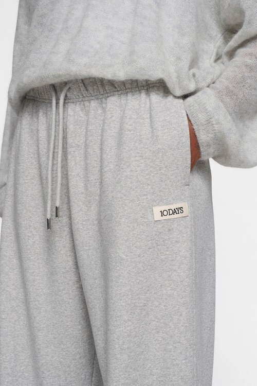 10Days Grey Melee THE KNIT SWEATER