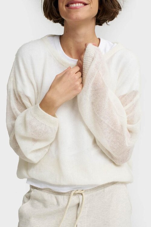 10Days Ecru THE KNIT SWEATER