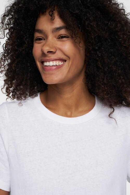 10Days White THE PETITE TEE LINEN