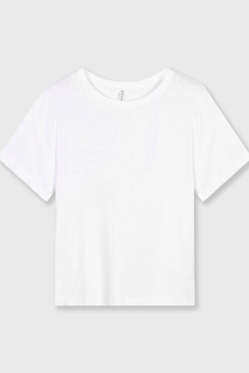 10Days White THE PETITE TEE LINEN