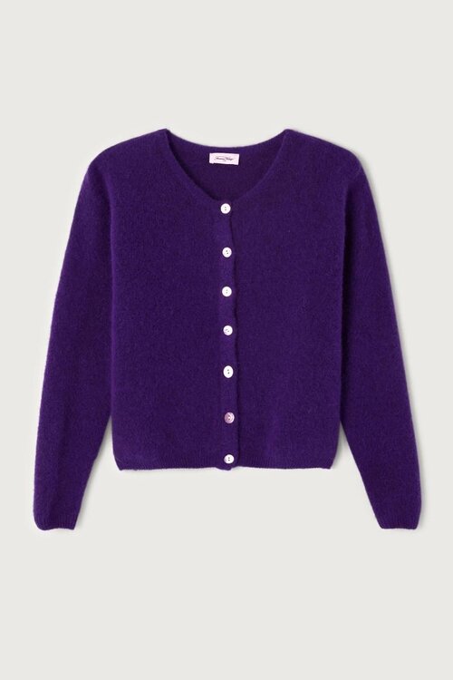 American Vintage Auberginekleurig Vest