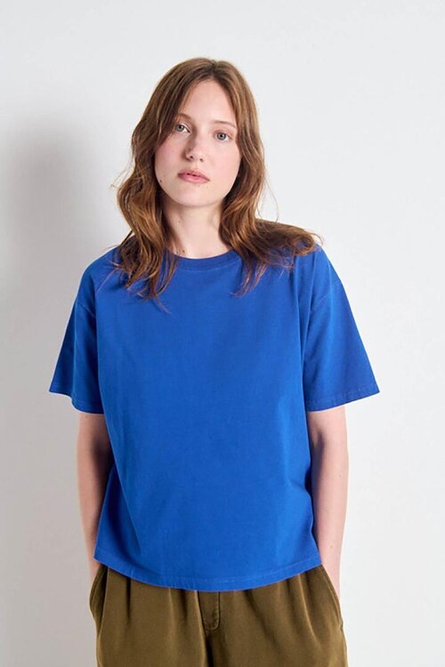 American Vintage Blauw T-shirt