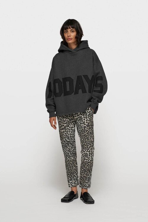 10Days Cropped jogger met luipaardprint