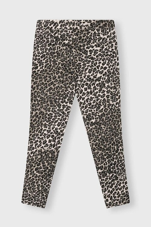 10Days Cropped jogger met luipaardprint