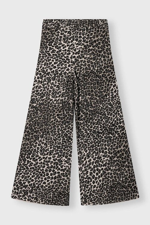 10Days Luipaard wijde pijp jogger in luipaardprint