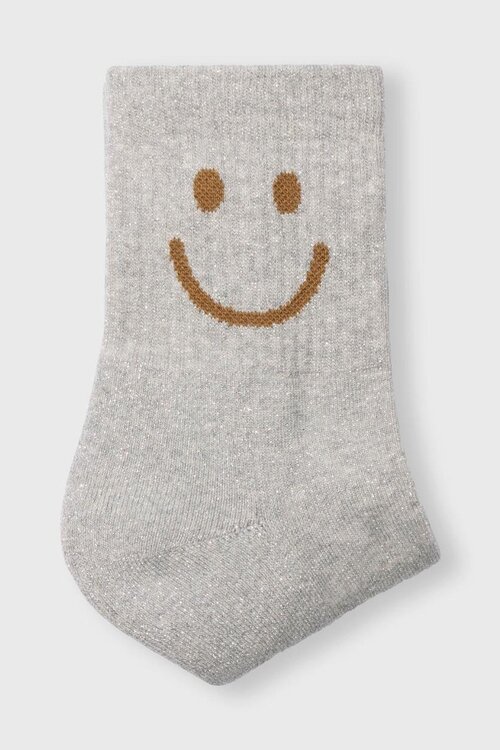 10Days Zachte Witte sokken glimlach