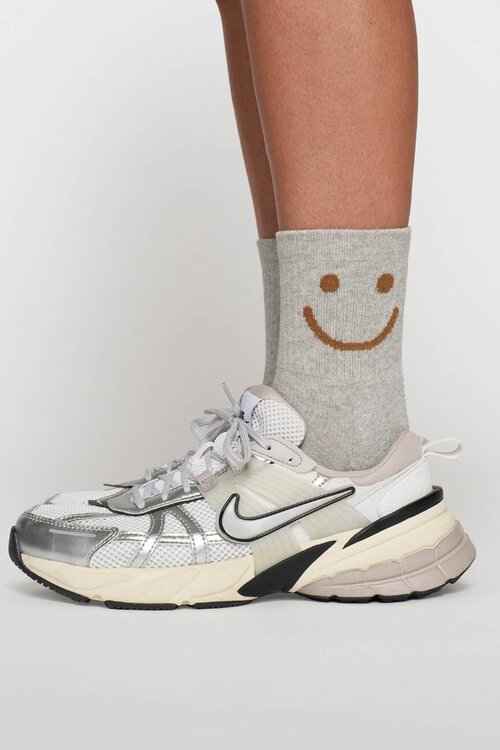 10Days Zachte Witte sokken glimlach