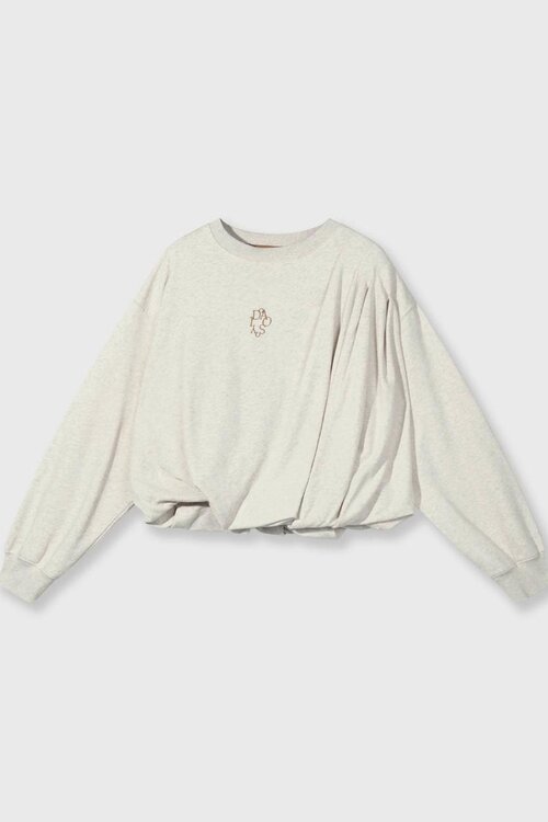 10Days Zachte witte geplooide trui