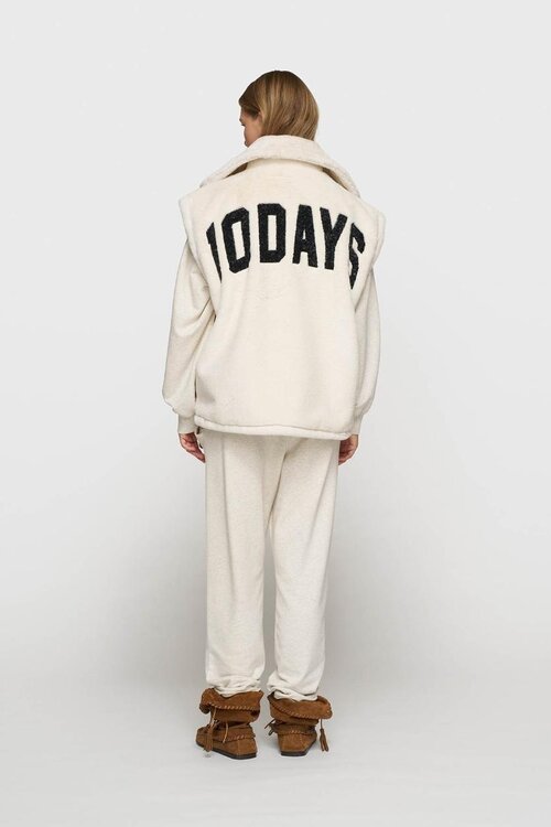 10Days Off White statement lammy gilet