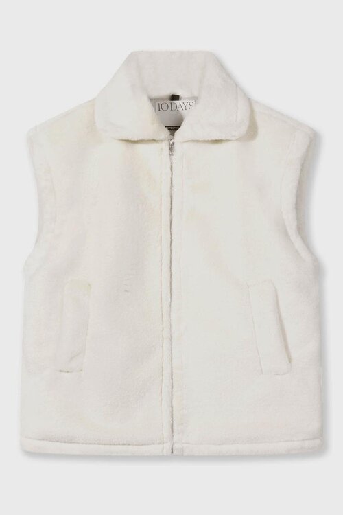 10Days Off White statement lammy gilet
