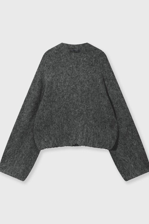 10Days Antra Melee volumineuze harige gebreide bomber