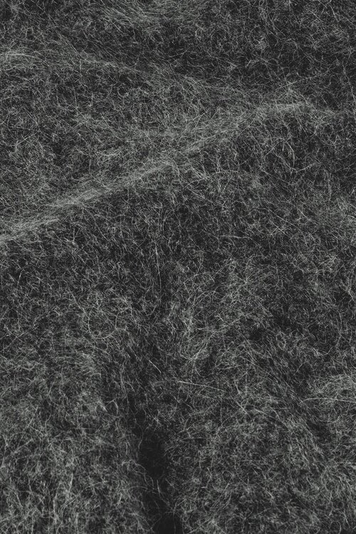 10Days Antra Melee volumineuze harige gebreide bomber