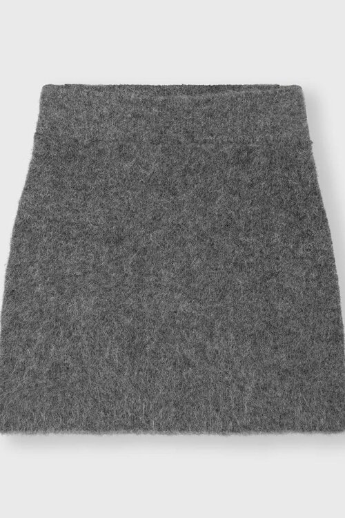 10Days Antra Melee mini rok van harig breisel