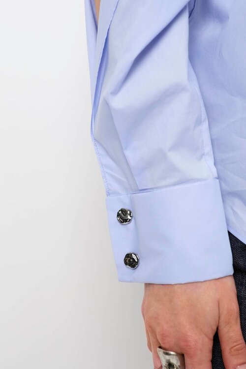 Dante 6 Blauw Champlin Open Sleeve Shirt