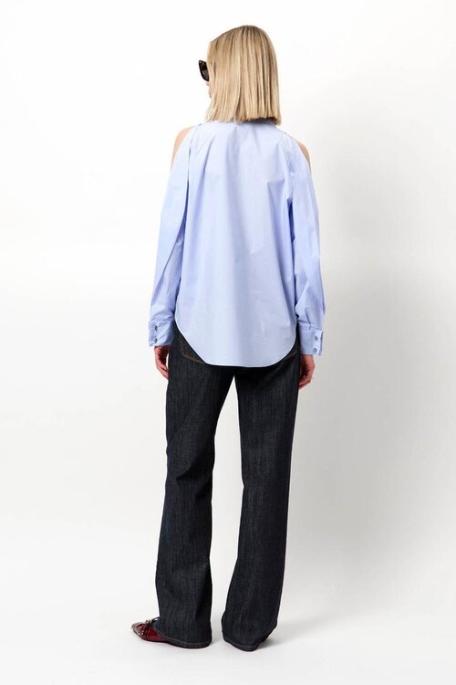 Dante 6 Blauw Champlin Open Sleeve Shirt