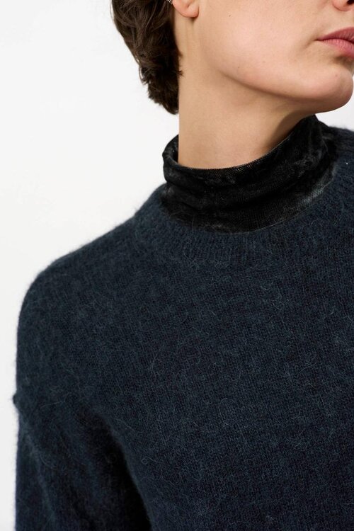 Dante 6 Donkergroen Ariama Crewneck Sweater