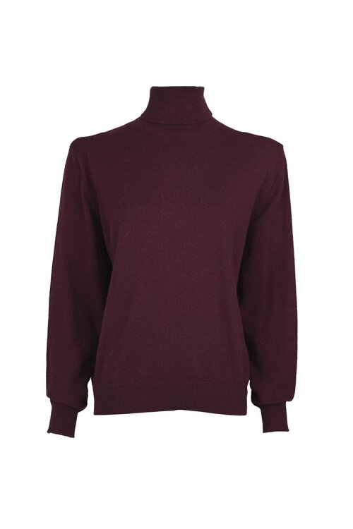 March23 Bordeauxkleurige trui