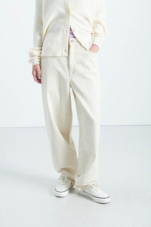 American Vintage Off White Pantalon