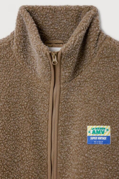 American Vintage Camelkleurige Jas