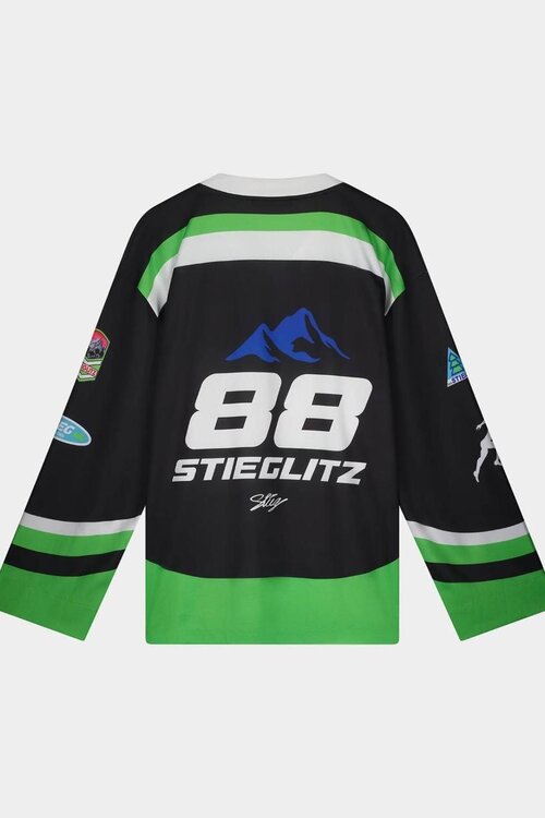 Stieglitz Zwart Alando Wide Skate Longsleeve