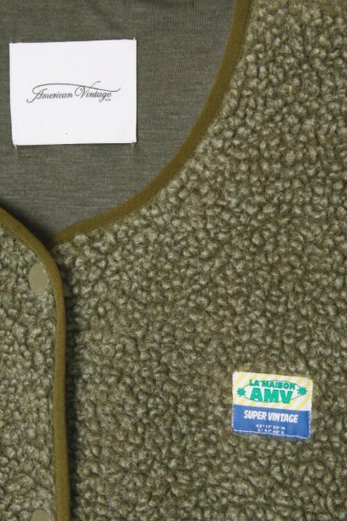 American Vintage Groene Bodywarmer
